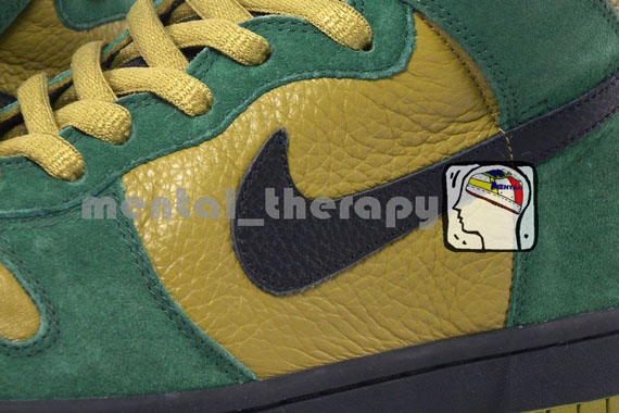 Nike Sb Dunk High Hulk Leather Sample 11