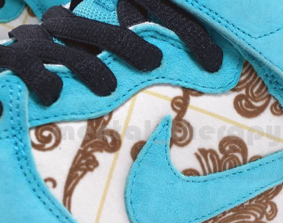 Nike SB Dunk Mid – Unreleased Aegean Blue Linoleum Sample