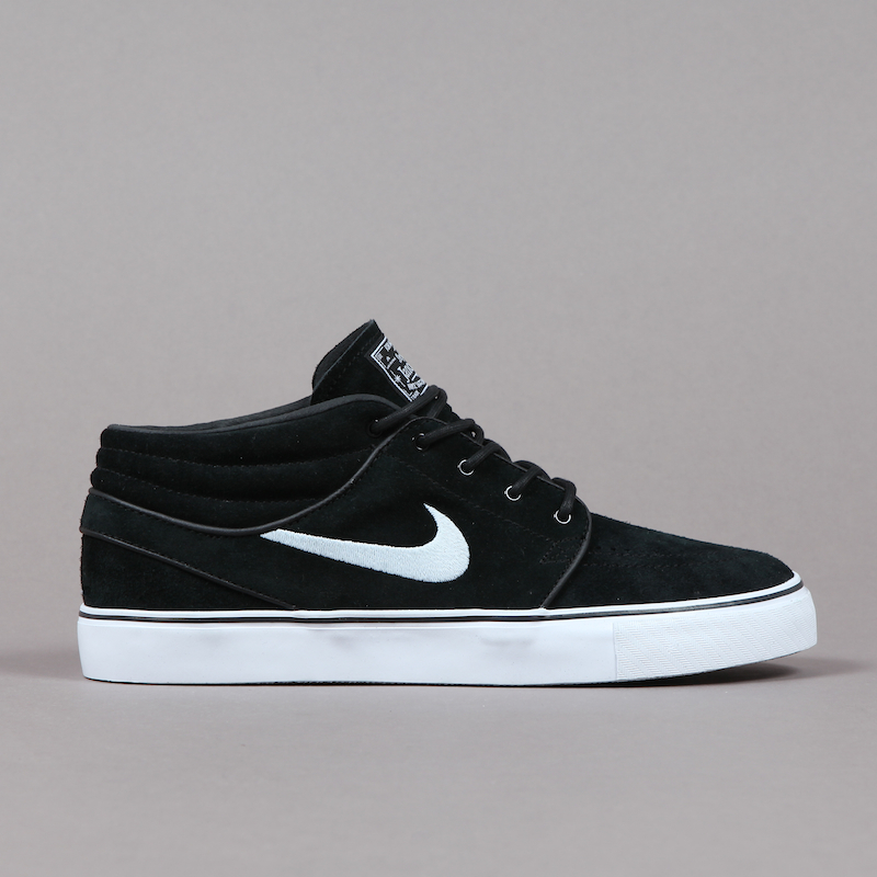 Nike Sb Zoom Stefan Janoski Mid Black White 1