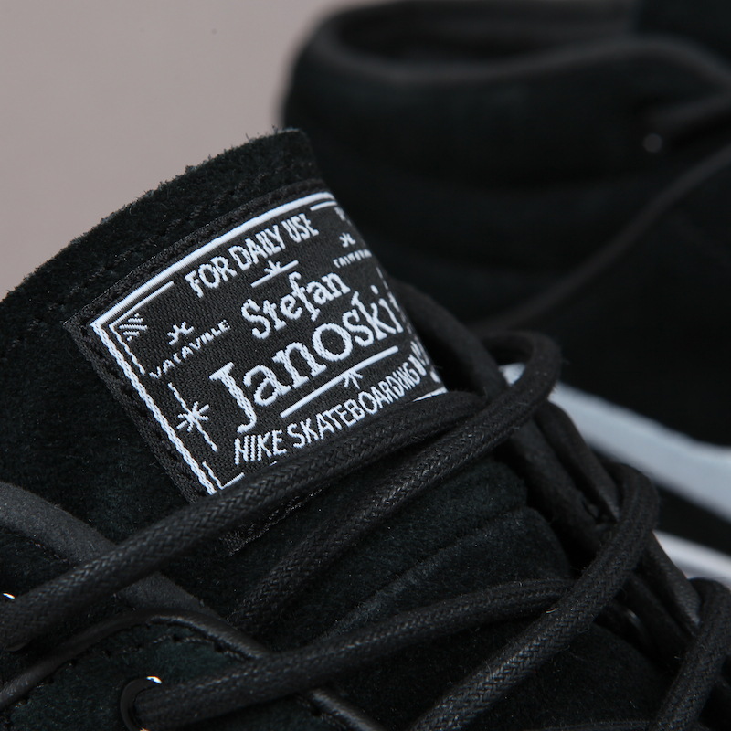 Nike Sb Zoom Stefan Janoski Mid Black White 6