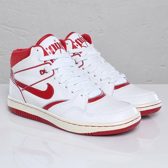 Nike Sky Force 88 Vintage White Varsity Red 3