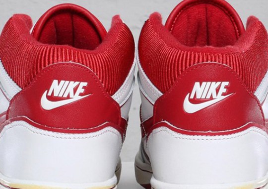 Nike Sky Force ’88 VNTG – White – Varsity Red | Available