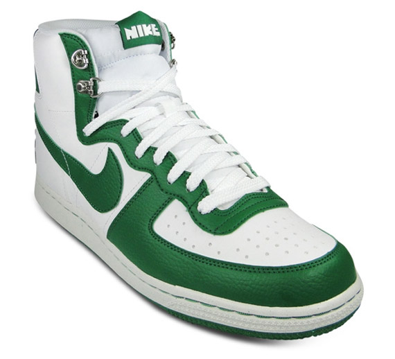 Nike Terminator High Basic White Pine Green 3