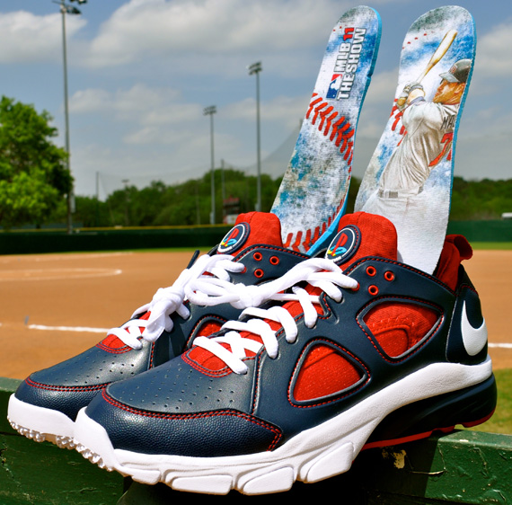 Nike Zoom Huarache Tr Mid Joe Mauer Mlb The Show Pe 02