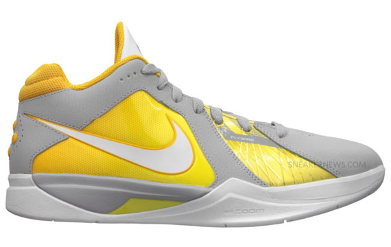 Nike Zoom Kd Iii Grey Yellow White Summer 2011 Preview 01