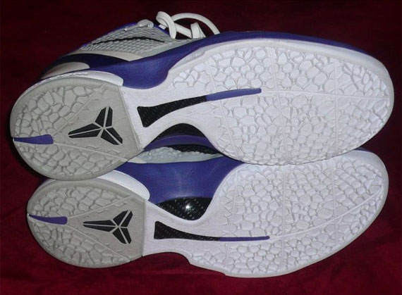 Nike Zoom Kobe Vi Concord Game Worn Autographed 07