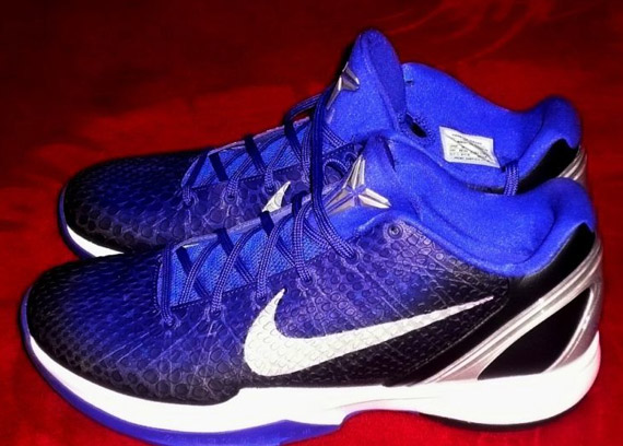 Nike Zoom Kobe Vi Varsity Purple Signed Game Worn Kobe Pe 3
