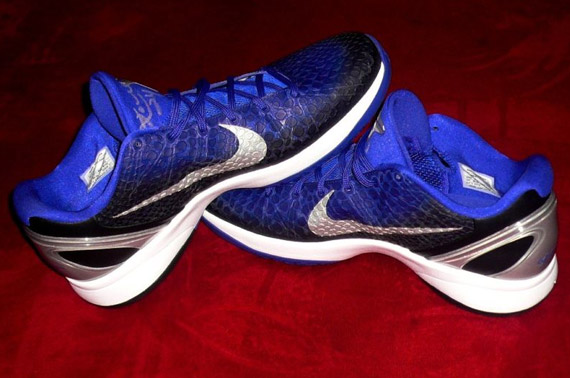 Nike Zoom Kobe Vi Varsity Purple Signed Game Worn Kobe Pe 4