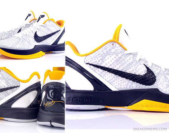 Nike Zoom Kobe VI - White - Black - Del Sol | Available Early on eBay