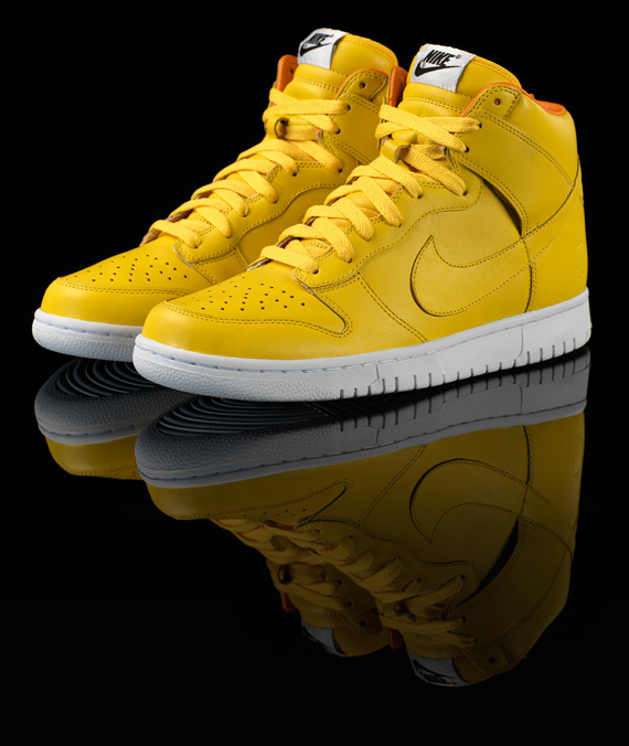 Questlove Nike Dunk High Bz Yellow Nike 02