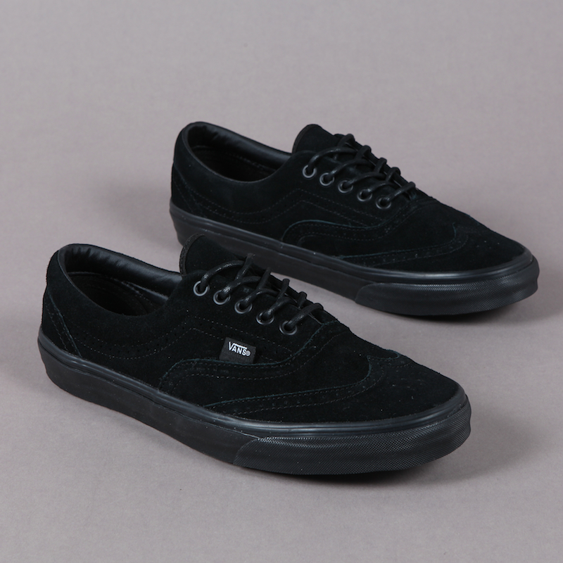 Vans Era Wingtip Suede Black  5178