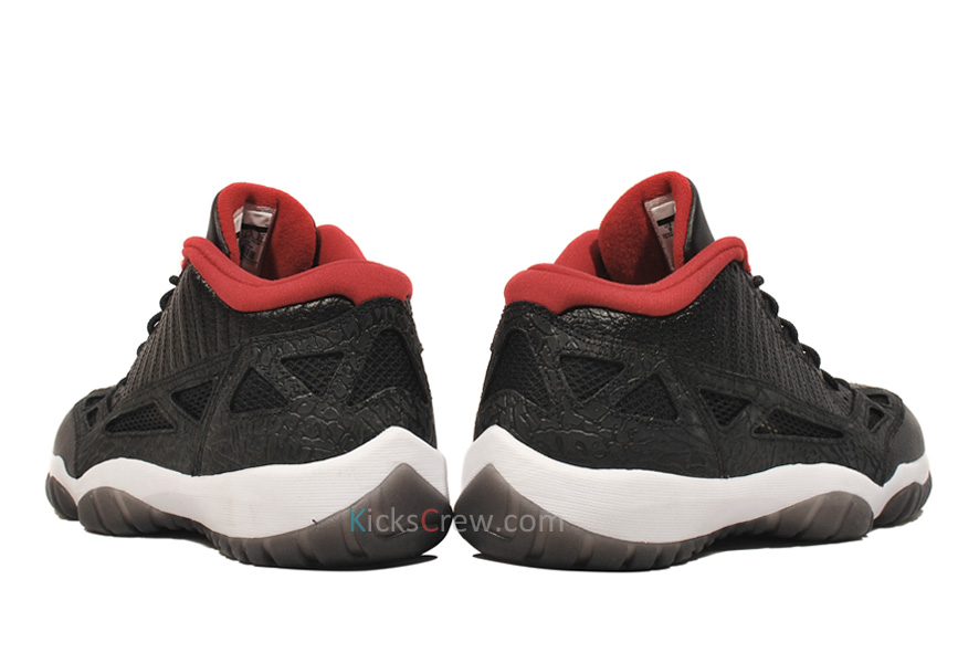 Air Jordan 11 Ie Low Retro Black Varsity Red White 1