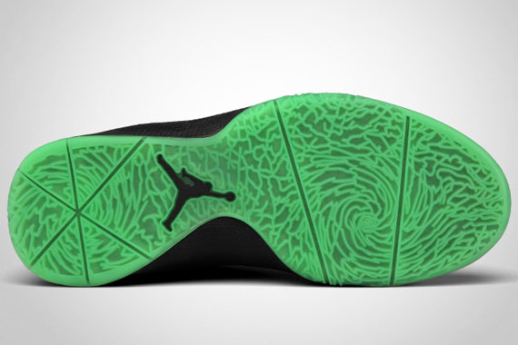 Air Jordan 2011 Black Neo Lime 02