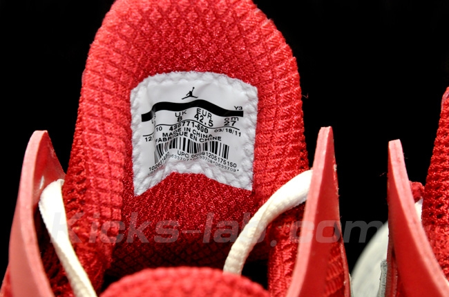 Air Jordan 2011 Grey Red White 4