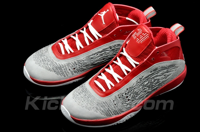 Air Jordan 2011 Grey Red White 7