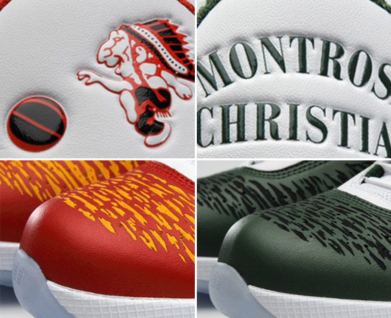 Air Jordan 2011 Montrose Christian + Oak Hill Team PE's