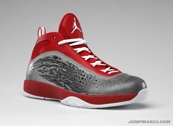 Air Jordan 2011 Varsity Red Wolf Grey Medium Grey 04