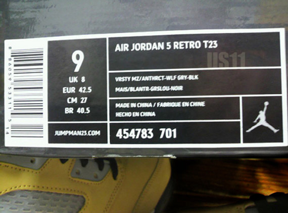 Air Jordan 5 Retro T23 New Images 1