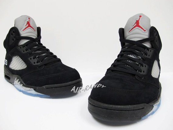 Air Jordan V Black Metallic Silver Air Randy 04