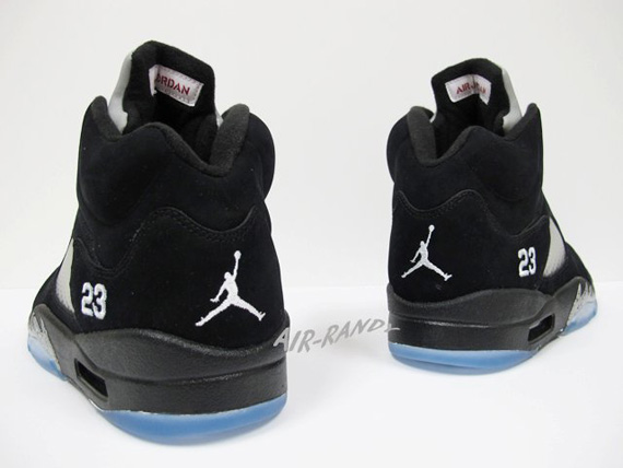 Air Jordan V Black Metallic Silver Air Randy 05