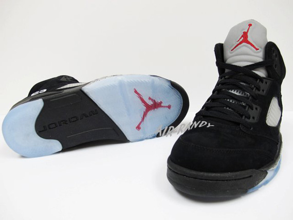 Air Jordan V Black Metallic Silver Air Randy 06