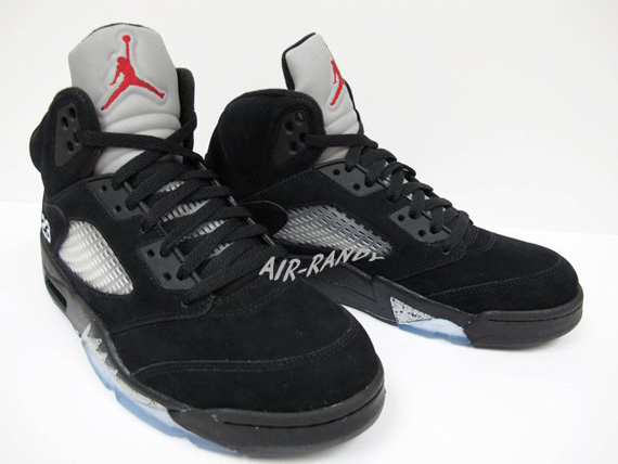 Air Jordan V Black Metallic Silver Air Randy 07