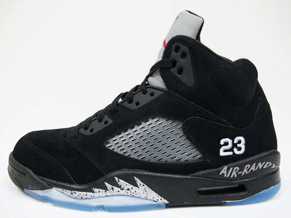 Air Jordan V Black Metallic Silver Air Randy 08