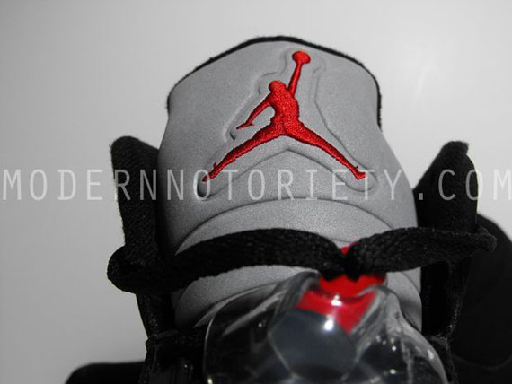 Air Jordan V Black Metallic Silver Fall 2011 13