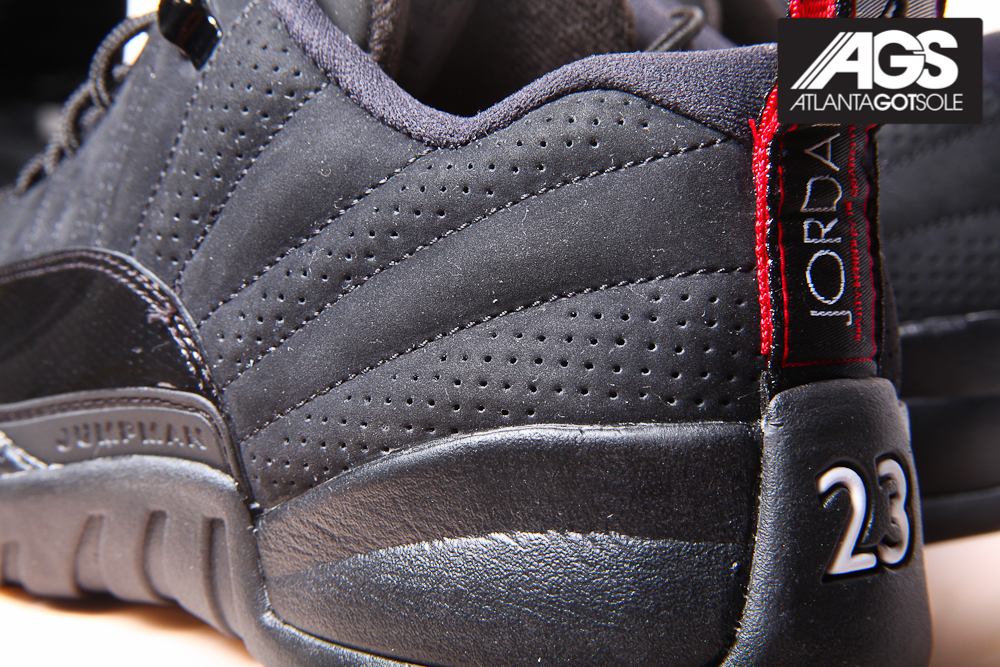 Air Jordan XII Retro Low – Black – Varsity Red | New Detailed Images