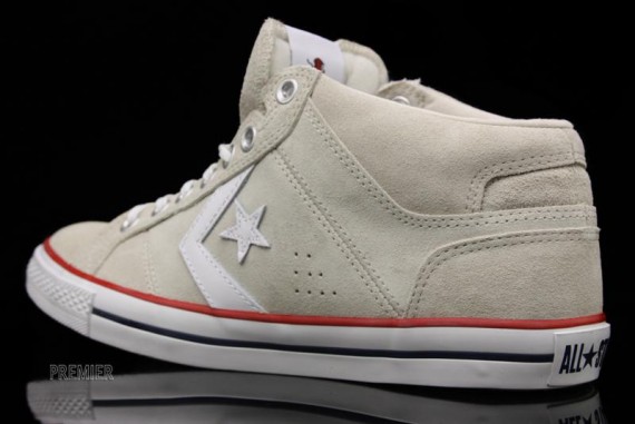 Converse Skateboarding Trapasso Mid - Beige - White