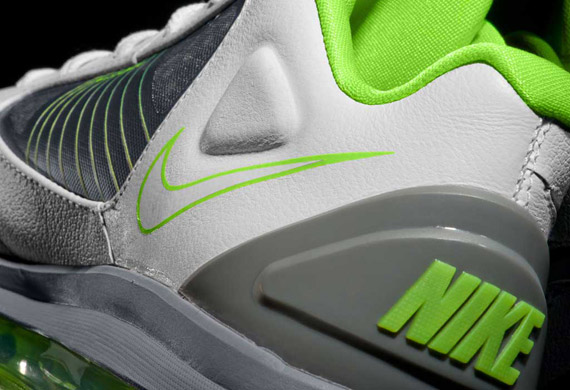 Nike Air Max 360 BB Low – Cool Grey – Electric Green | Available