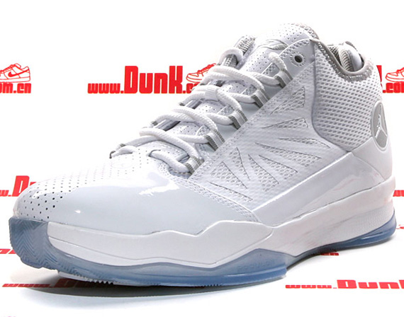 Jordan Cp3 Iv White Metallic Silver Dunk 08