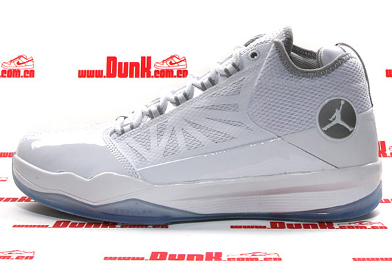 Jordan Cp3 Iv White Metallic Silver Dunk 10