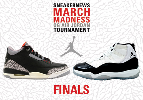 Sneaker News March Madness OG Air Jordan Tournament – Finals Voting