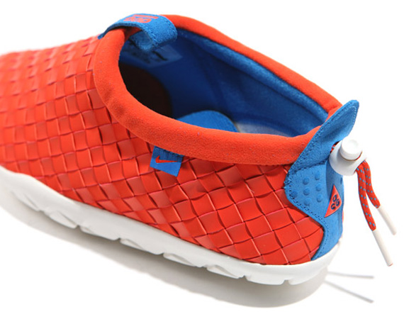 Nike ACG Air Moc LT - Team Orange - White - Blue