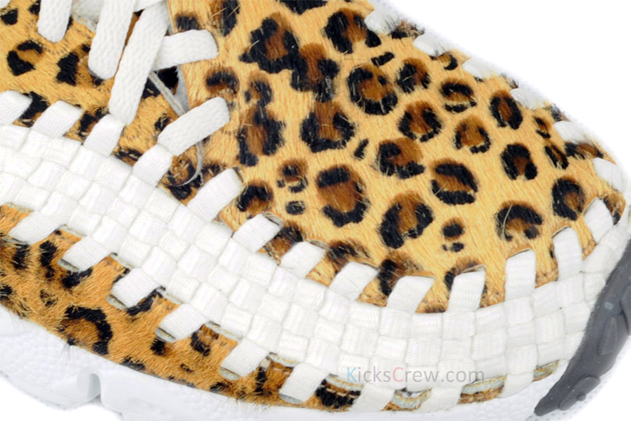 Nike Air Footscape Woven Motion Leopard White 1