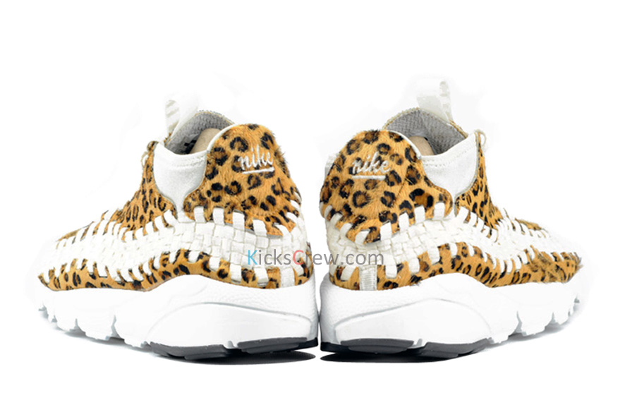Nike Air Footscape Woven Motion Leopard White 4