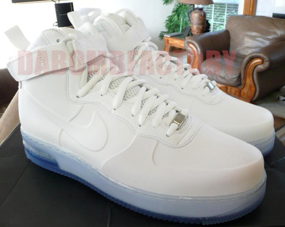 Nike Air Force 1 High Foamposite White Ebay 08