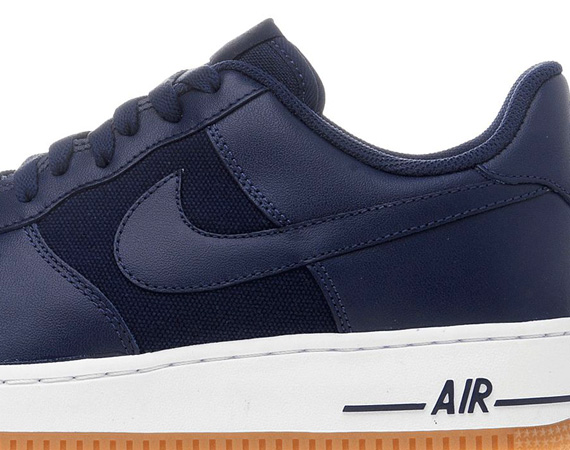 Nike Air Force 1 Low '07 - Obsidian - White - Gum