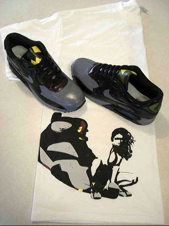 Nike Air Max 90 Bordeaux Customs By Zen One 8