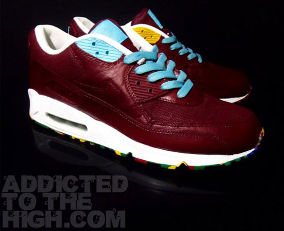 Nike Air Max 90 Parra Patta By Mizzeecustoms 2