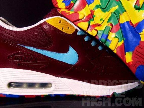 Nike Air Max 90 Parra Patta By Mizzeecustoms 6