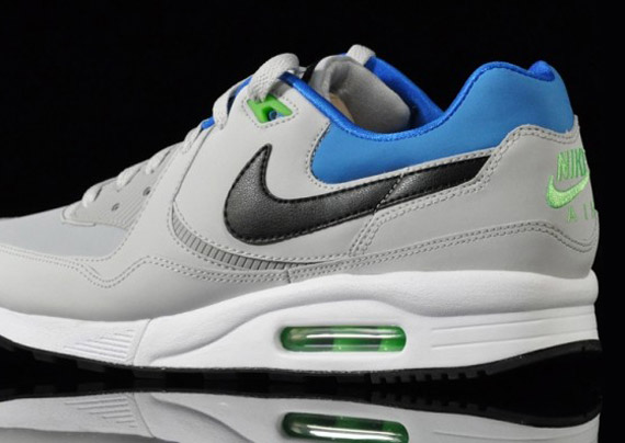 Nike Air Max Light Neutral Grey Photo Blue Neo Lime April 2011