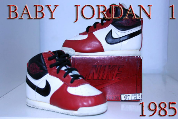 Nike Baby Jordan 1 White Red Ebay 10