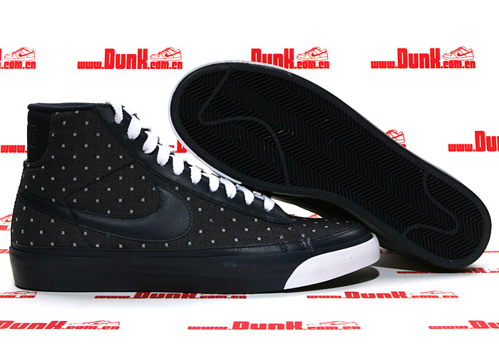 Nike Blazer Mid Obsidian White Dots 5