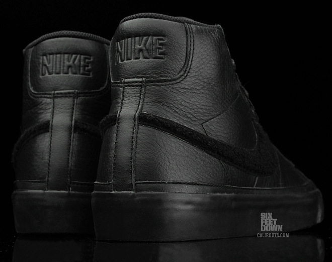 Nike Blazer Mid Premium - Black - Chenille Swoosh