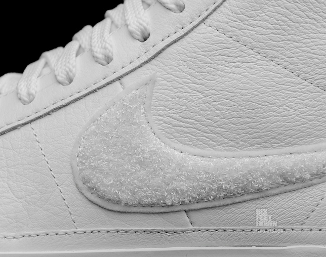 Nike Blazer Mid Premium - White - Chenille Swoosh | New Images