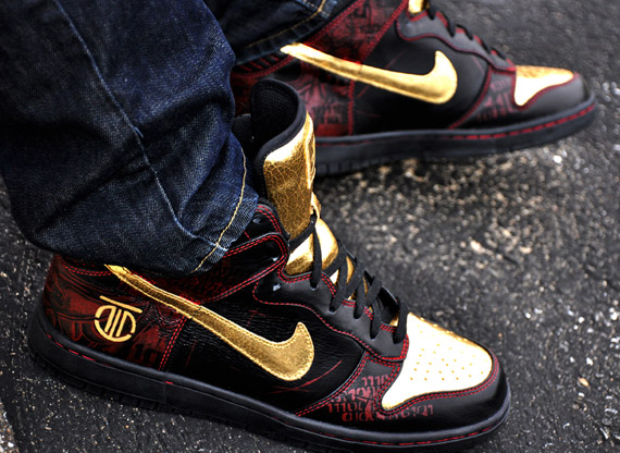 Nike Dunk High Rom Samurai Custom 2