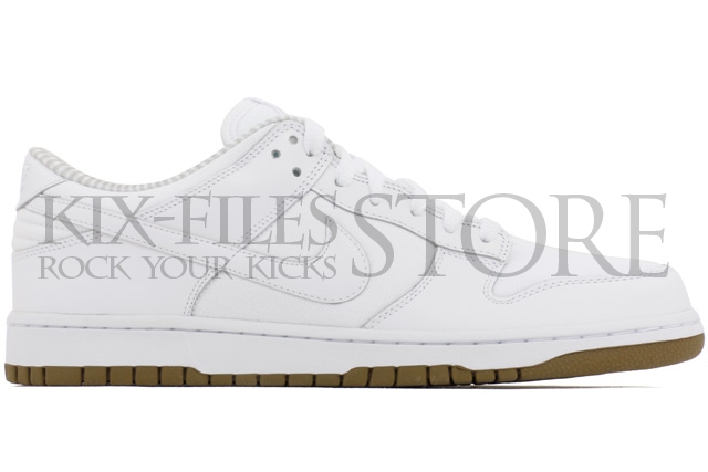 Nike Dunk Low White Brown Kelp 1