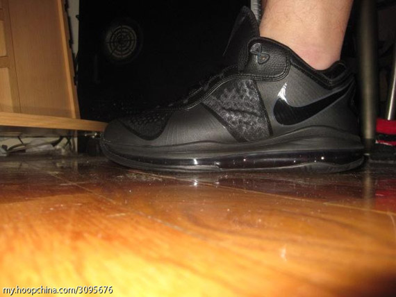 Nike Lebron 8 V2 Low Blackout 2